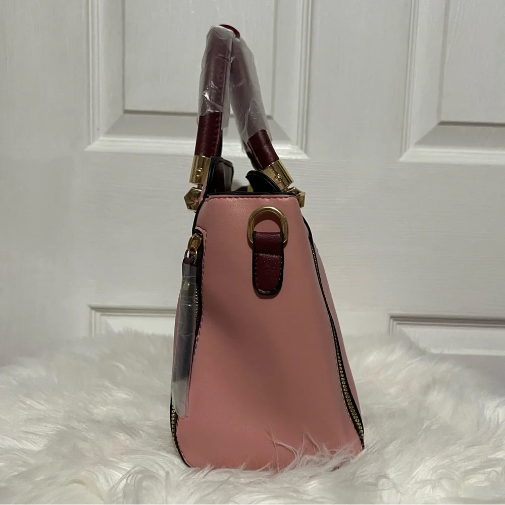 💗 *NEW* Pink‎ and Burgundy Women's Handbag